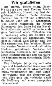 Artikel NWZ 1960 groß