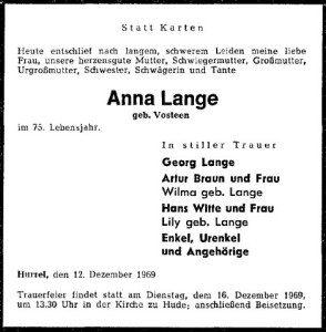 8202 Anna Lange Traueranzeige