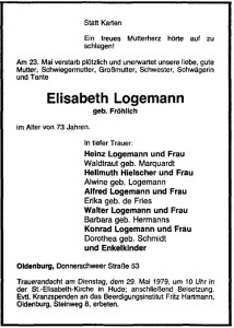 8234a Liesbeth Logemann Traueranzeige