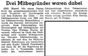 Zeitungsartikel Karl Timmermann vom 2. August 1950