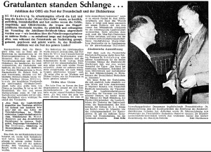 A2 Artikel NWZ Verleihung Orden 29. August 1955 groß