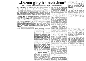 A3 Interview NWZ 12. September 1958 groß II