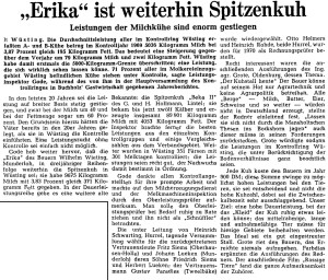 A3 Artikel NWZ vom 4. März 1970