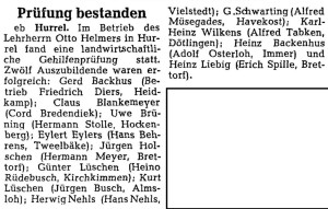 A5 Artikel NWZ vom 13. April 1976