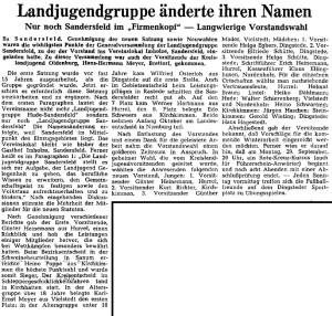 9010 Artikel NWZ vom 23. September 1969 Siebter im Leistungspflügen 1969 und Teilnahme am Landesentscheid