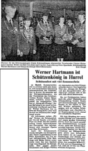 9013 Artikel NWZ vom 29. Juli 1980 Schützenkönig 1980