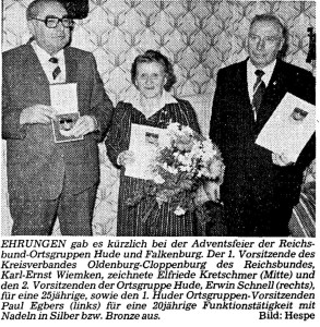 Artikel NWZ 10 25 Jahre Reichsbund vom 15. Dezember 1982