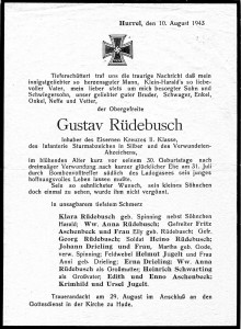 MF Traueranzeige Gustav Rüdebusch neu