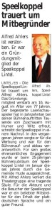 Artikel 1a NWZ Alfred Ahlers 26. August 2004