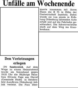 Artikel NWZ vom 18. Dezember 1972 fertig