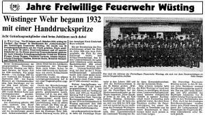 Artikel 1 groß NWZ 50 Jahre Feuerwehr Wüsting_Oldenburger_Kreiszeitung_-_23-07-1982_