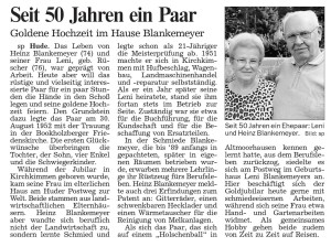 Artikel NWZ Heinz Blankemeyer vom 30. August 2002