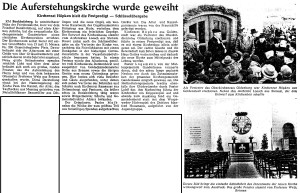 Artikel NWZ fertig groß Einweihung Kirche Bookholzberg vom 22. Dezember 1953_page-0001